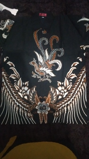 Atasan Kemeja Batik Pria Lengan Panjang Premium Waranggana Full Furing Rajasakti Solo Ori