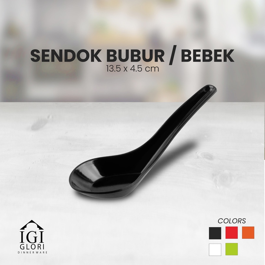 Glori Melamine Sendok Bebek Melamine / Sendok Bubur / Sendok Makan Kuah Melamin G-11