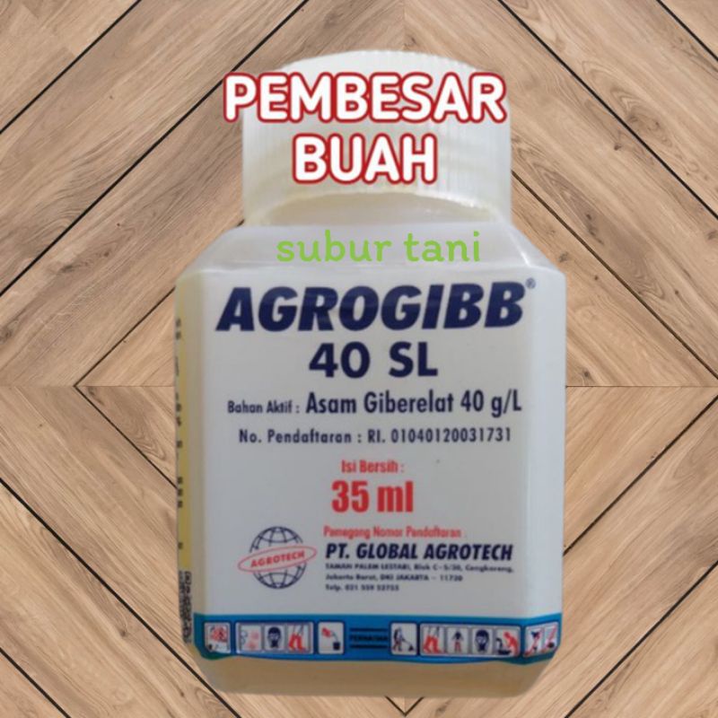 Zpt Agrogibb 40SL 35ml Nutrisi Pembesar buah Naga Campurannya biggrow