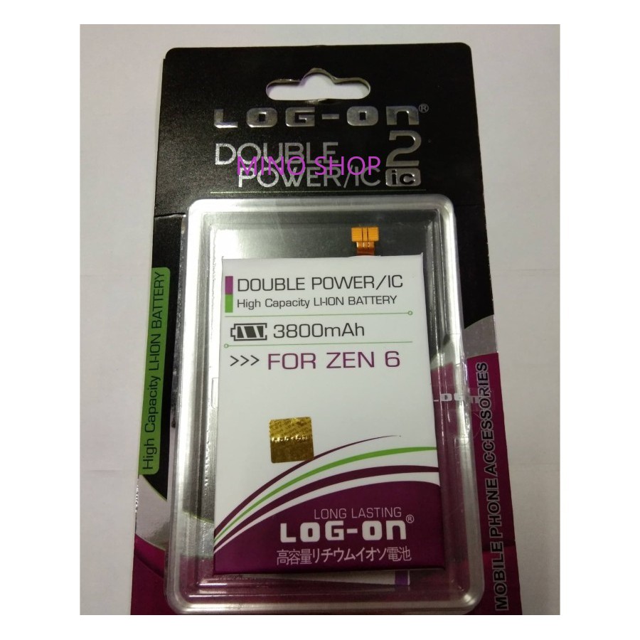BATERAI ASUS ZENFONE 6 A600CG C11P1325 - LOG ON DOUBLE POWER BATTERY
