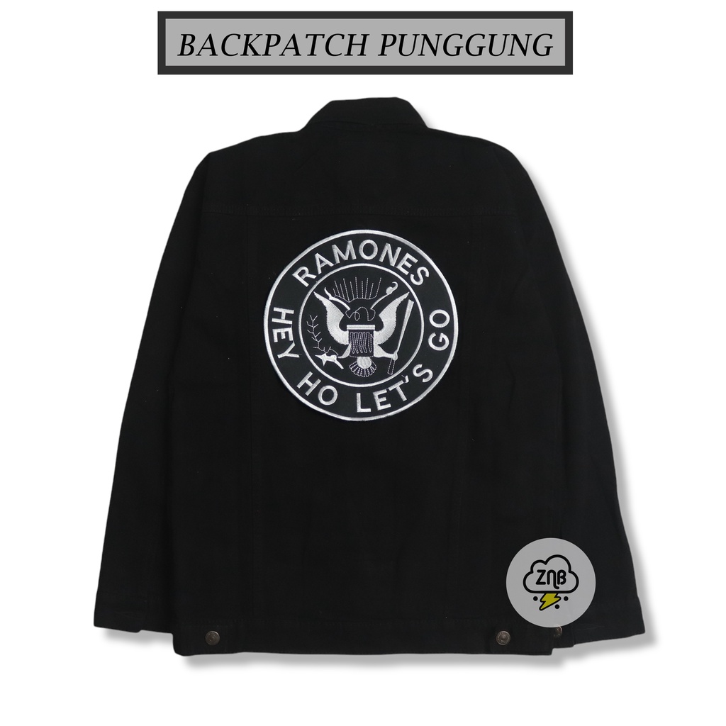 PATCH RAMONES PATCH BORDIR TEMPELAN JAKET PREMIUM BEST QUALITY