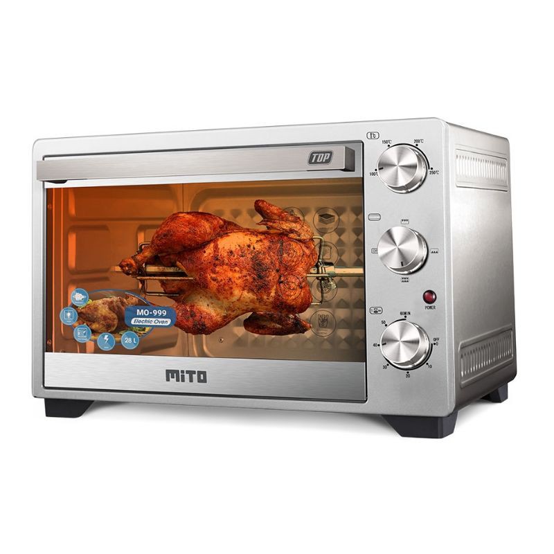 OVEN MITO MITOCHIBA TOP MO 999 28 LITER LOW 350 WATT ROTTISERIE