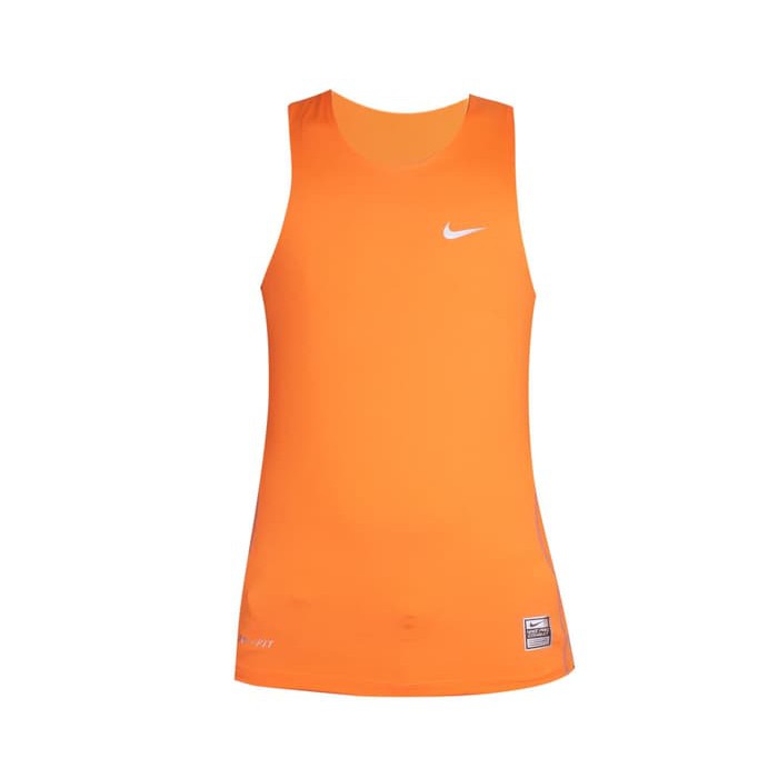 Restock Kaos Baju Singlet Fitnes Nike Slim Fit Dry Gym Lari Renang Pria Run Terlaris