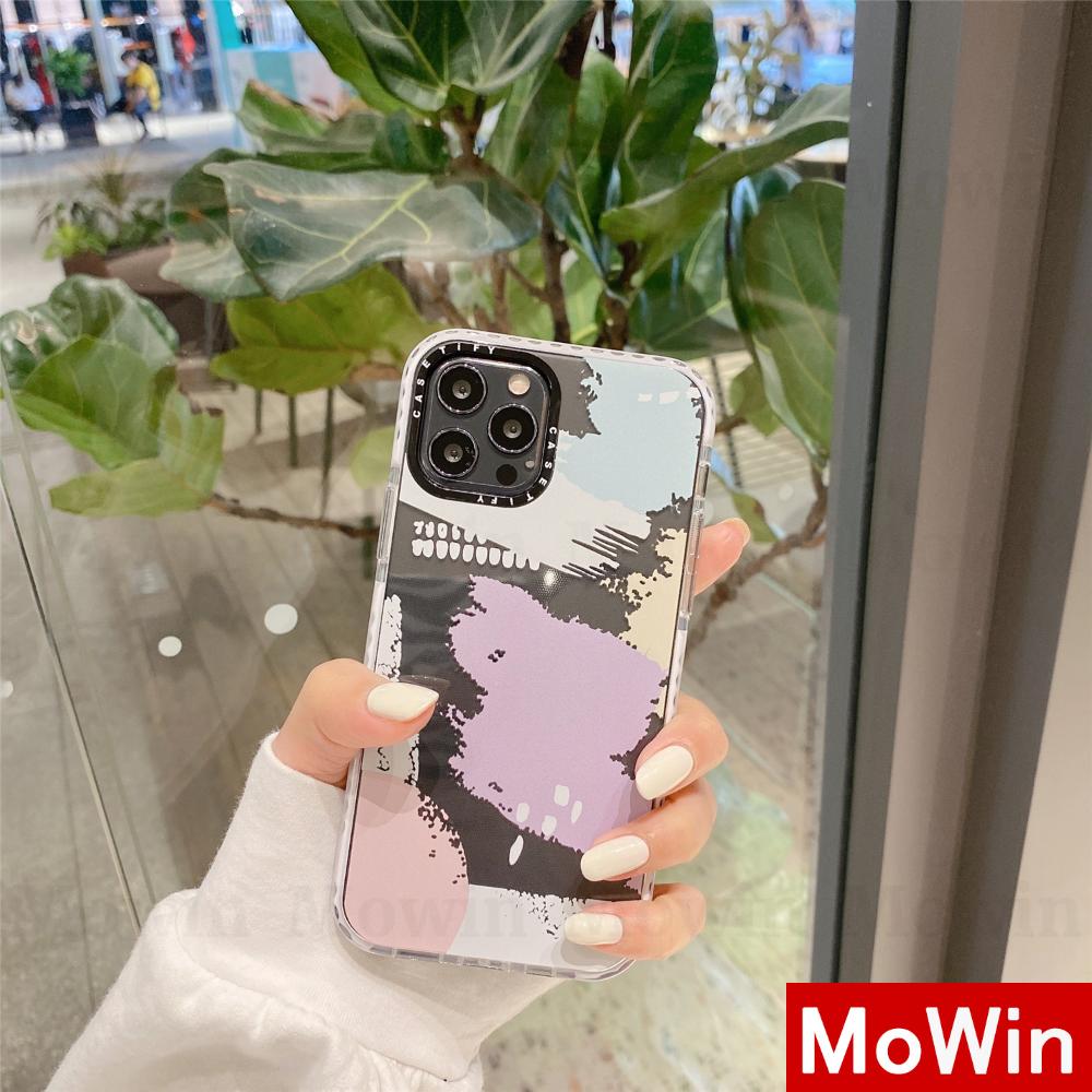 Mowin - Soft Case Tpu Transparan Motif Leopard Untuk Iphone 12 Pro Max 8 7plus Xr 12 Se 2020 Max 11 Pro Max 8plus Xs Mini