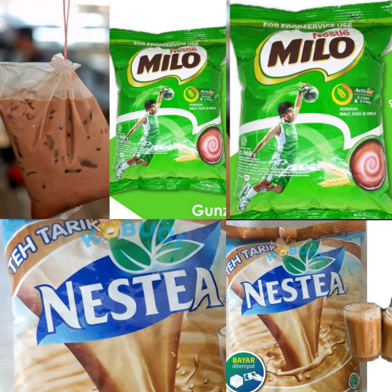 

TESTER Milo Activ dan Nestea Teh Tarik 100 gram