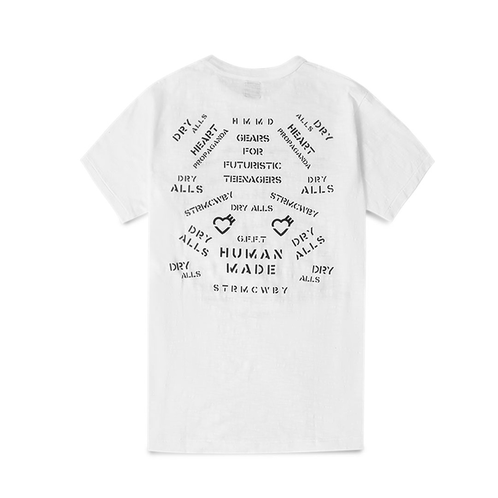 Human Made Heart Propaganda T-Shirt White