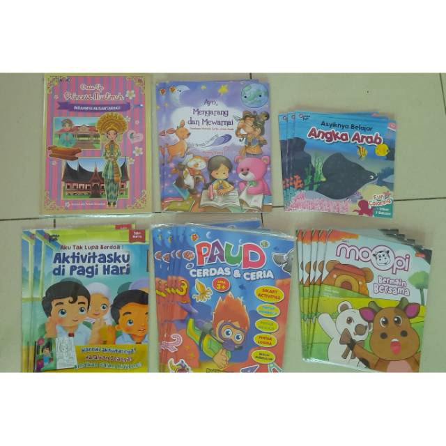 Obral gramedia buku aktivitas PAUD