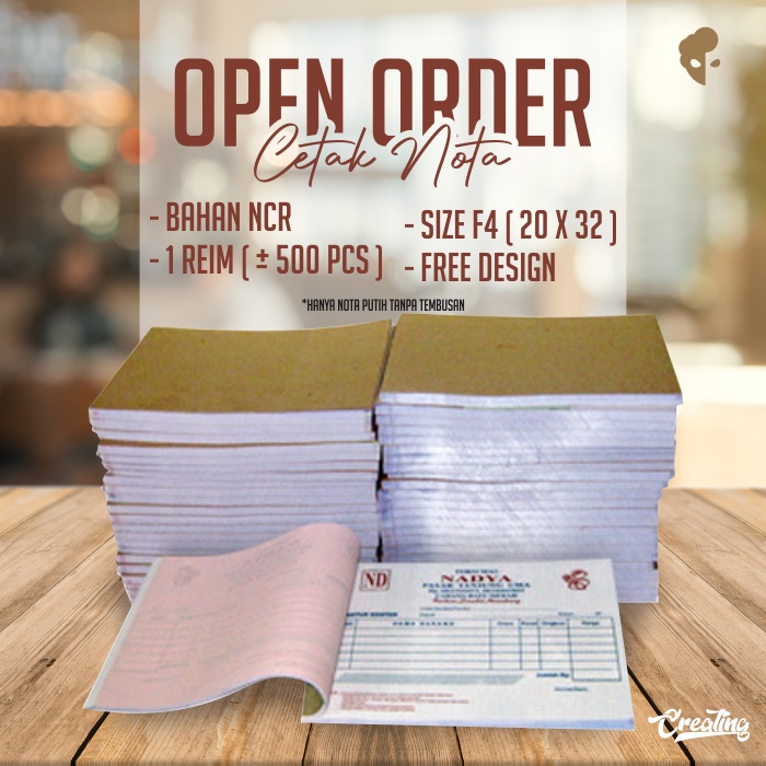 

NOTA CUSTOME/INVOICE/KWITANSI FREE DESAIN