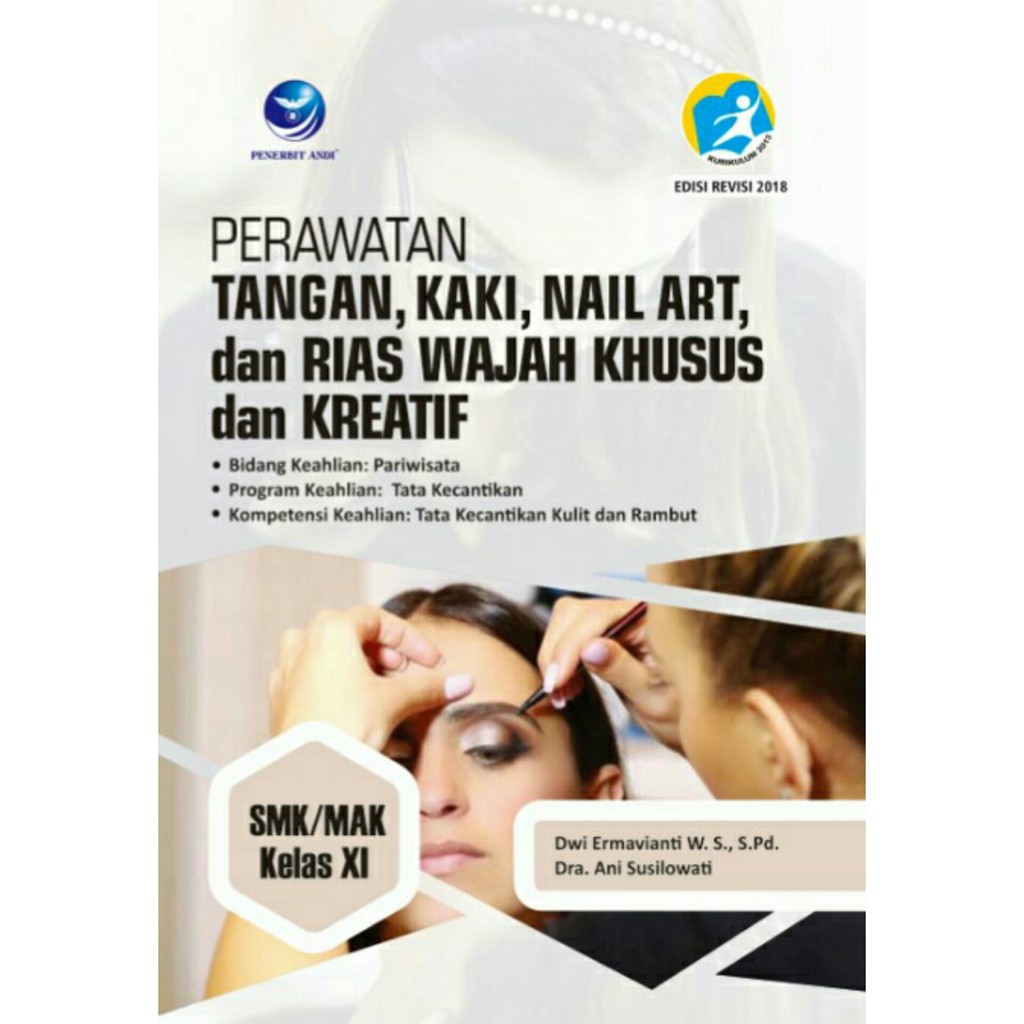 Jual Buku Perawatan Tangan, Kaki, Nail Art, dan Rias Wajah Khusus dan