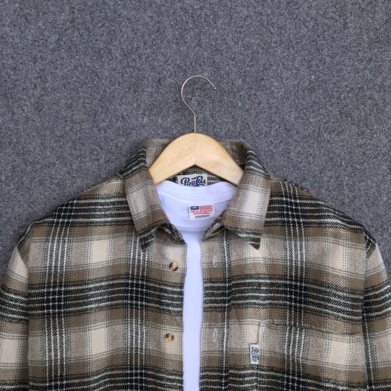 Wool Flannel Pepsi Cola Second Thrift