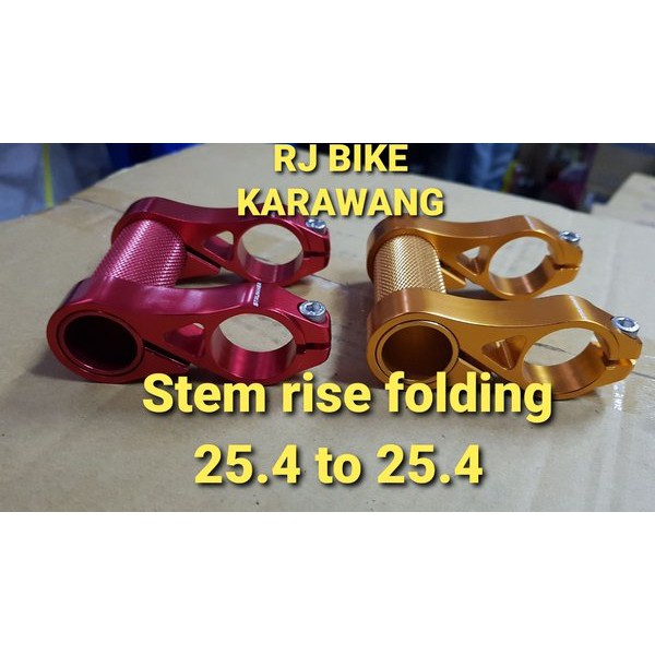 Stem Riser Strummer 25.4 to 25.4 Alloy