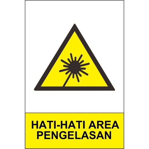 

STIKER HATI-HATI AREA PENGELASAN