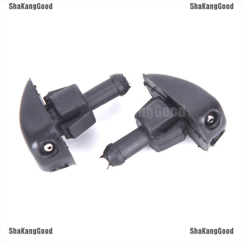 Shakang 2Pcs Nozzle Spray Wiper Windshield Mobil Jet joie