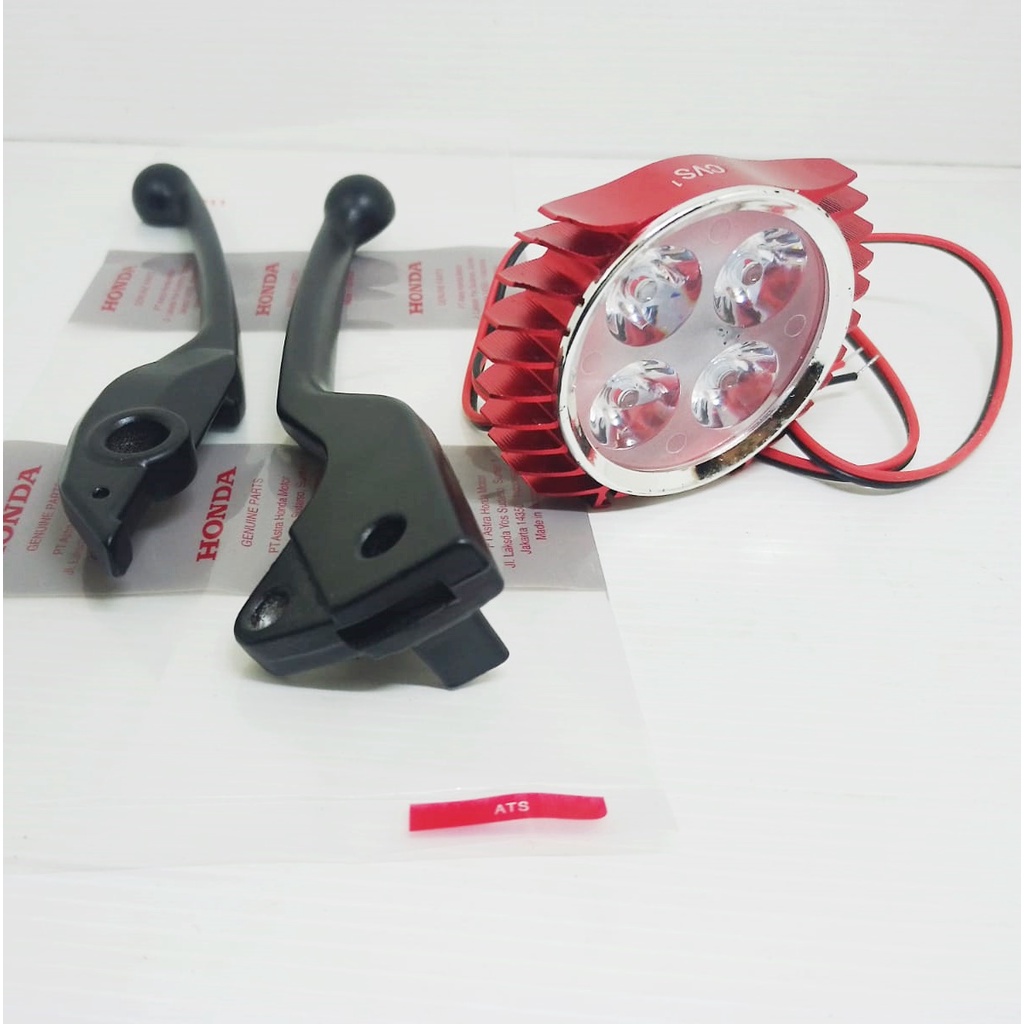 Handel Set Vario 125 150 Led Beat Pop Eco Vario 110 Fi Esp Vario Cbs Vario 110 Techno Cbs Beat Fi Beat Esp Handle Set Honda Vario Beat+lampu sorot 4 mata