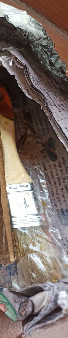 Kuas Cat Gagang Kayu Eterna 1”