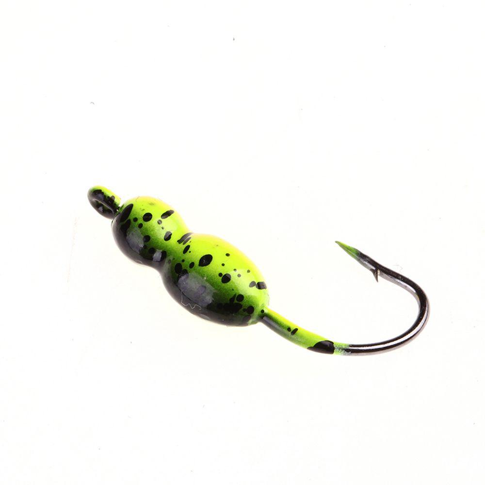 Top 4PCS/Lot Pemikat Pancing Es Kualitas Tinggi Balancer Walleye Lead Hard Hook