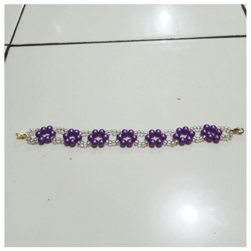 konektor masker anyaman bulat mutiara -pengkait masker bisa cod