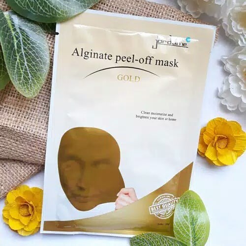 Jordanie Peel Off Mask Powder (20gr)(Gold/Greentea/Charcoal/Allantoin/Lavender/Chocolate)