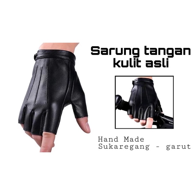 Sarung tangan kulit domba garut