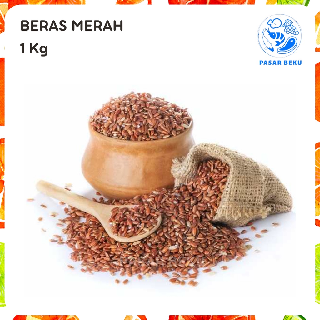 

Beras Merah 1 Kg Makanan Sehat Diet Pasar Beku Padang