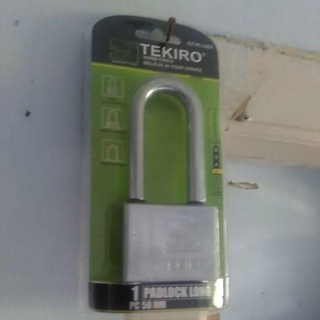 Tekiro Gembok Leher Panjang 50mm Padlock Long Type Original