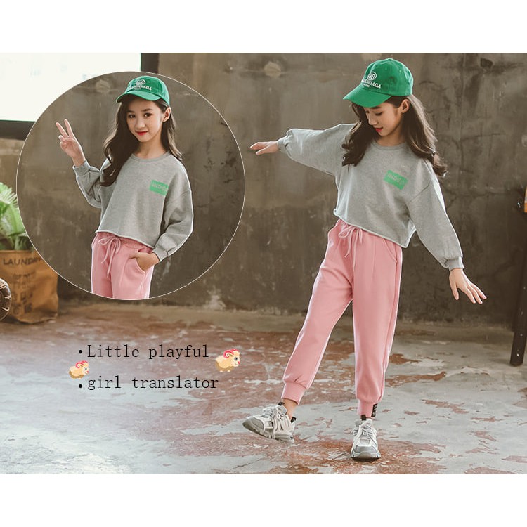 KALILA -  IHOEP Sweater Baju Anak Perempuan Umur 3-9 Tahun / Bahan Fleece