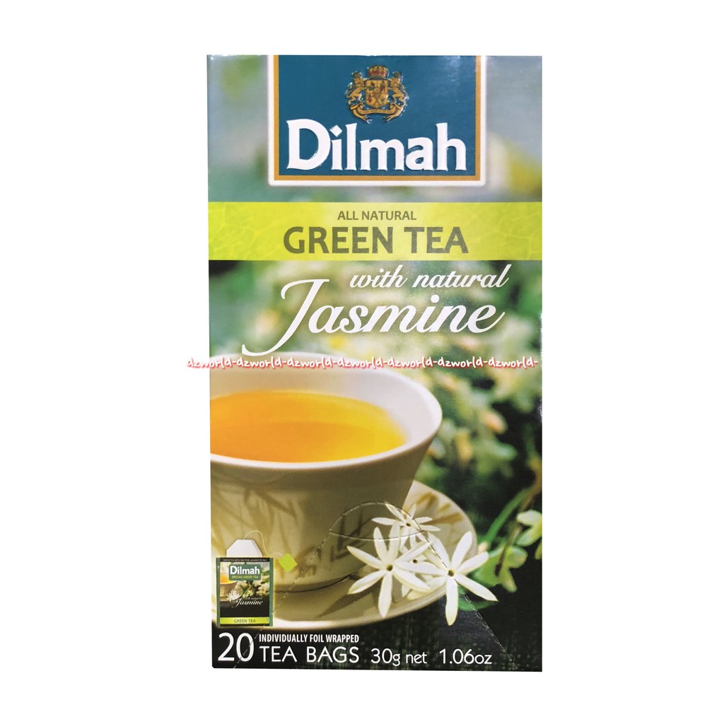 Dilmah Green Tea Jasmine 20 Tea Bag Dil Mah Rasa Melati