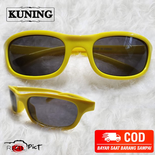 Kids Sunnies Kacamata Anak Baby Sunglasses Pantai Holiday Anti UV Kacamata Fashion Laki &amp; Perempuan