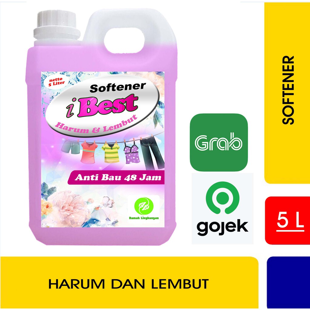 SOFTENER LAUNDRY 5 LITER - WANGI TAHAN LAMA