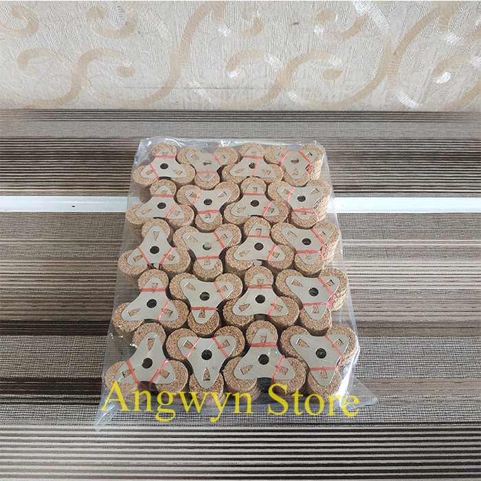 Pelampung Minyak Lilin Apung Serat Kayu 3 Kaki