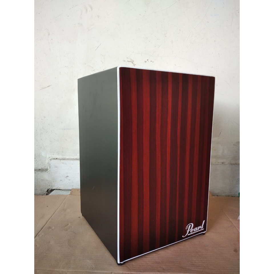 Cajon Playwood Akustik Elektrik model trapesium dan Kotak