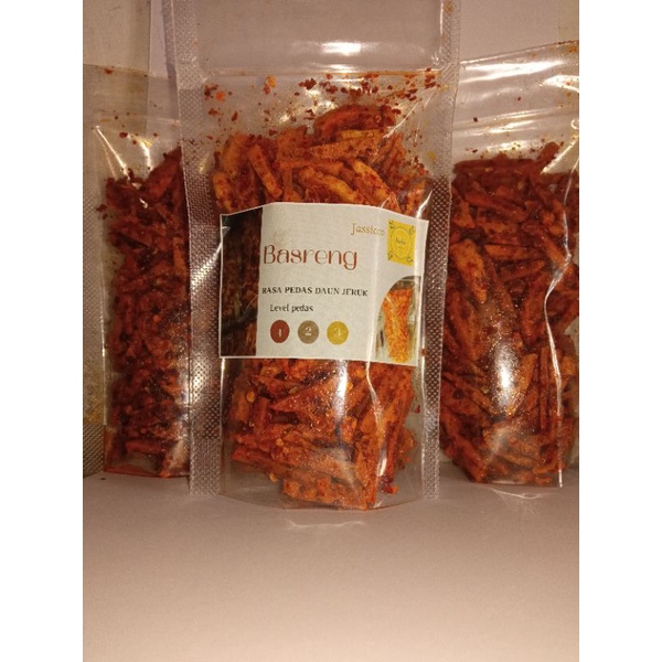 

basreng stik pedas daun jeruk