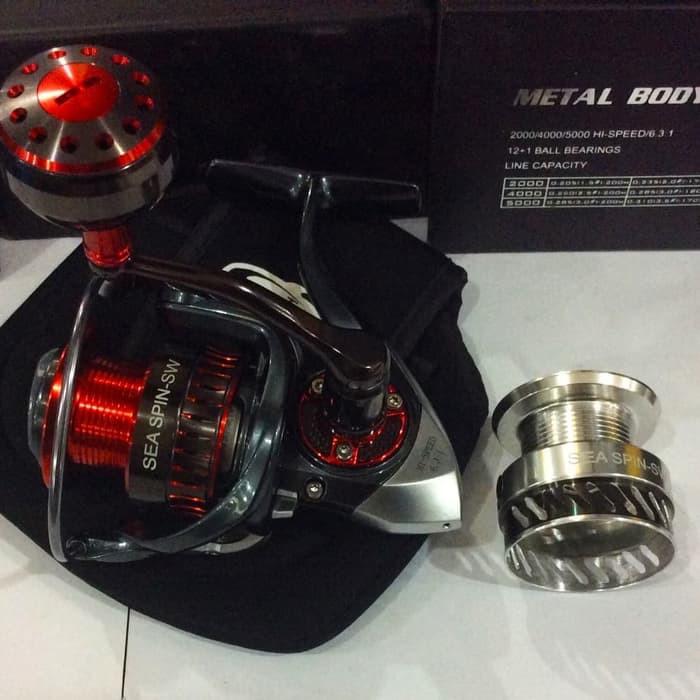 Reel G-Tech SEA SPIN SW2000HG / SW4000HG / SW5000HG