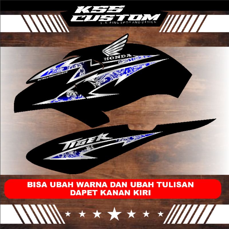 STRIPING TIGER REVO BATIK - STRIPING TIGER BATIK VARIASI - STRIPING TIGER HEREX