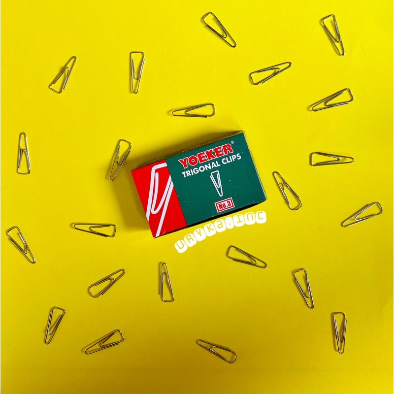 

YOEKER Trigonal Paper Clips no. 3