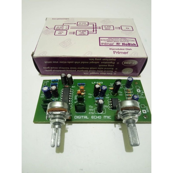 Reverb digital Echo mic Lf 233
