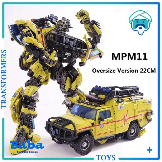 Figure Transformers Deformation KO MPM-11 T-11 Ratchet Oversized LED