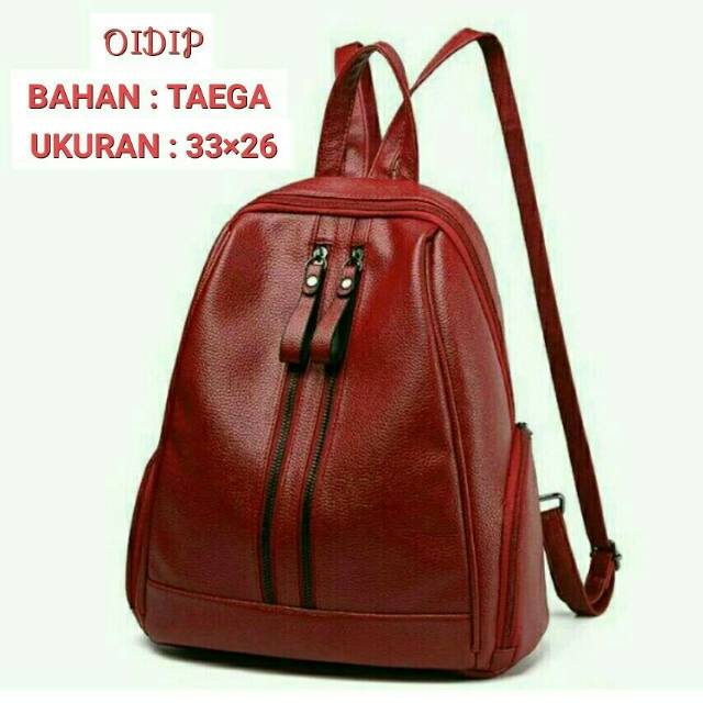 Tas Ransel gaya 2res oval /backpack stylish