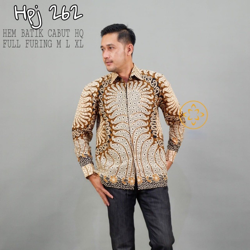 KEMEJA BATIK LENGAN PANJANG 262