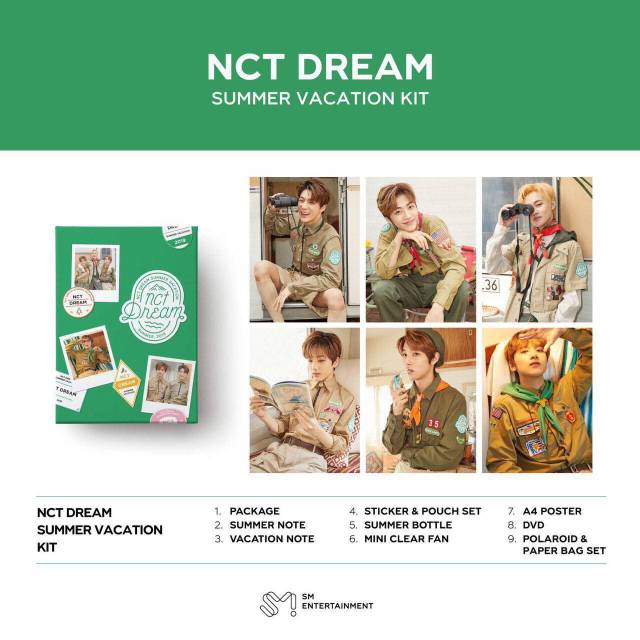 SHARING SUMMER KIT NCT DREAM