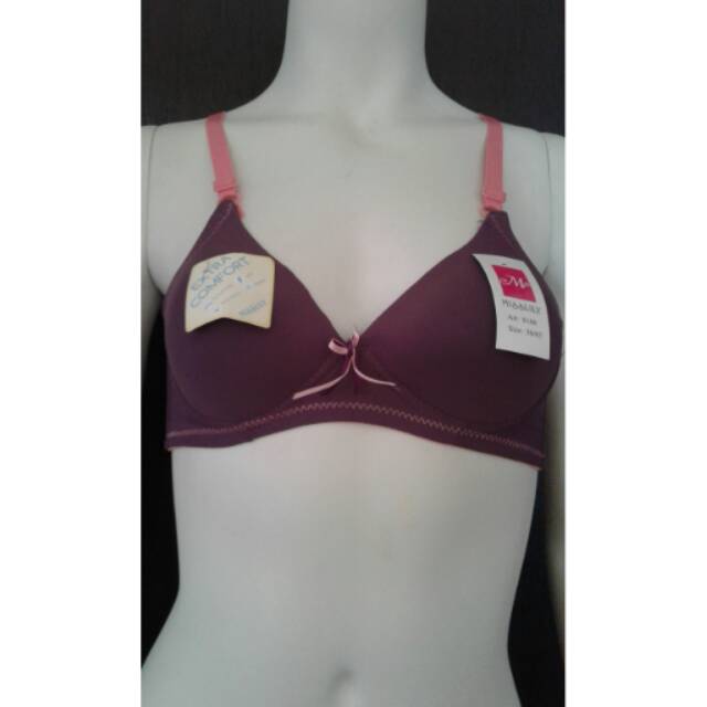 Bra rainbow cup busa tanpa kawat misslily