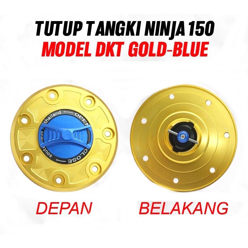 tutup tangki NINJA R- NINJA RR NEW-NINJA RR LAMA -NINJA SS TUTUP TANGKI CNC NINJA 150CC