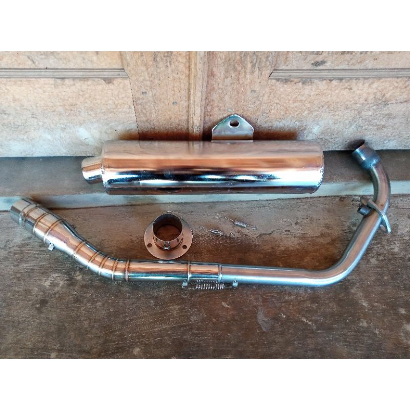 knalpot racing fu std ckd bobok cbu bedelan satria fu fi injeksi supra gtr sonic cbr new cb 150r old