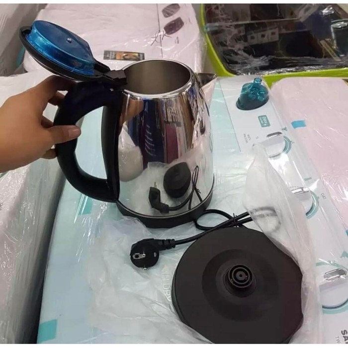 Terlaris Teko Listrik Full Stainless 304 Steel 1.5 Liter