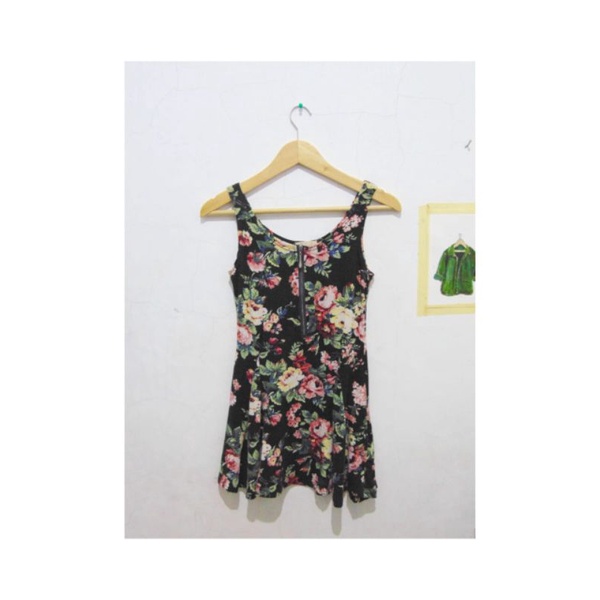 dress pendek/dress santai wanita/preloved dress