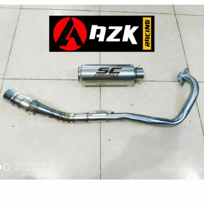 Knalpot SC PROJECT Yamaha MX KING / SNIPER 150