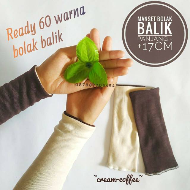 MANSET BOLAK BALIK BAHAN KAOS RIB