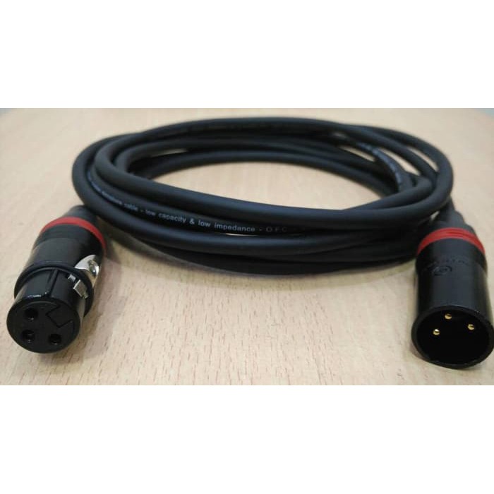 Custom Cable Roxtone Seetronic - XLR M to XLR FM 3Mtr
