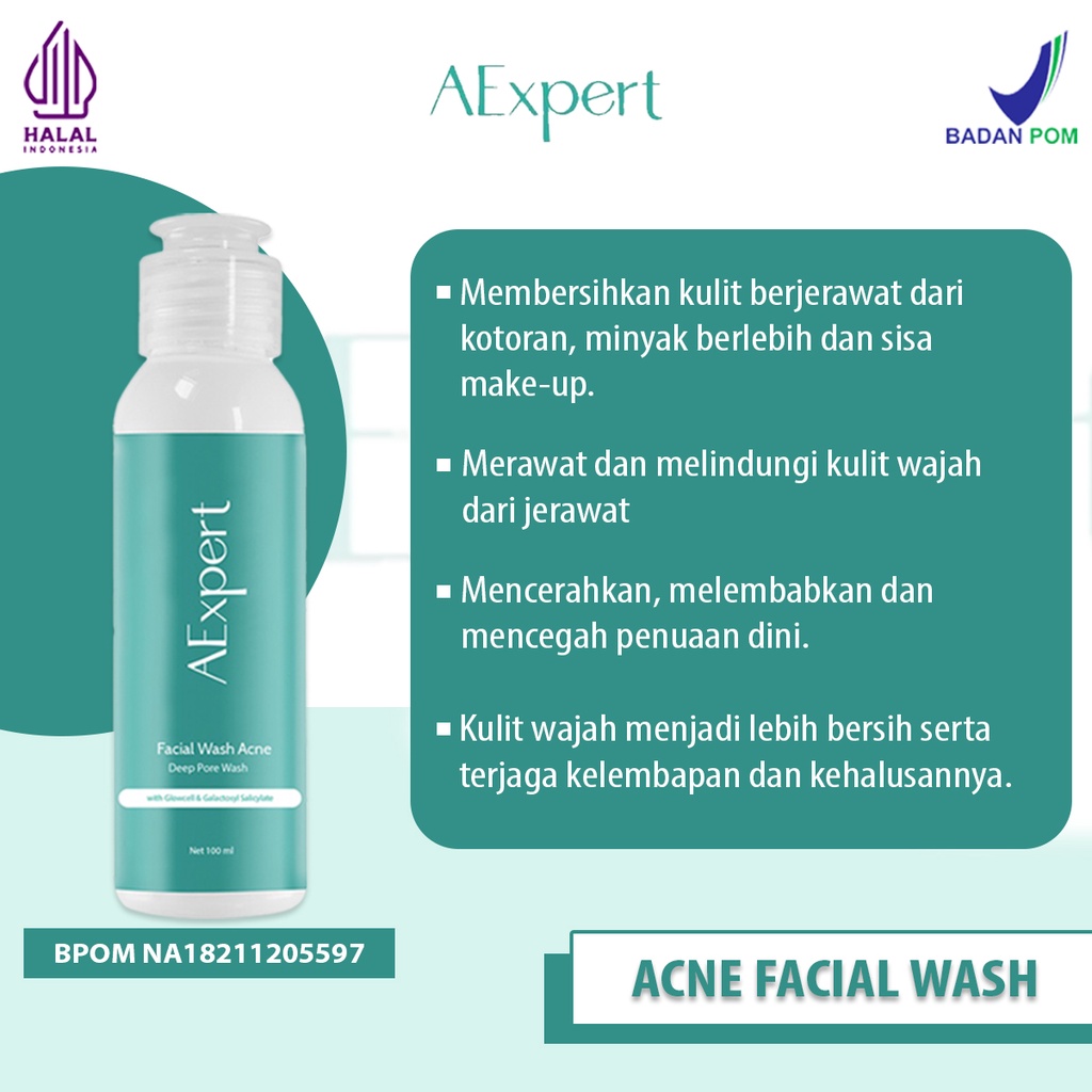 AExpert Skincare Acne Series Paket Lengkap 4 in 1 By Ashanty &amp; dr Ekles