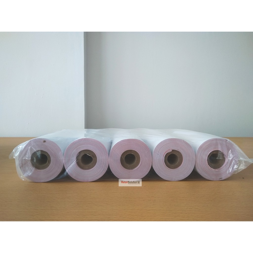 Kertas Struk Kasir DotMatrix HVS 2PLY / 2 Ply / 2 Rangkap NCR